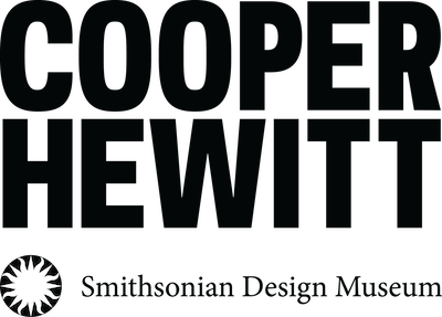 Logo des Cooper Hewitt Museum schwarzes Text auf weiss